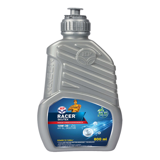 HP Racer Skutex  (0.8 L) 10W-30 API SL, JASO MB High Performance Engine Oil