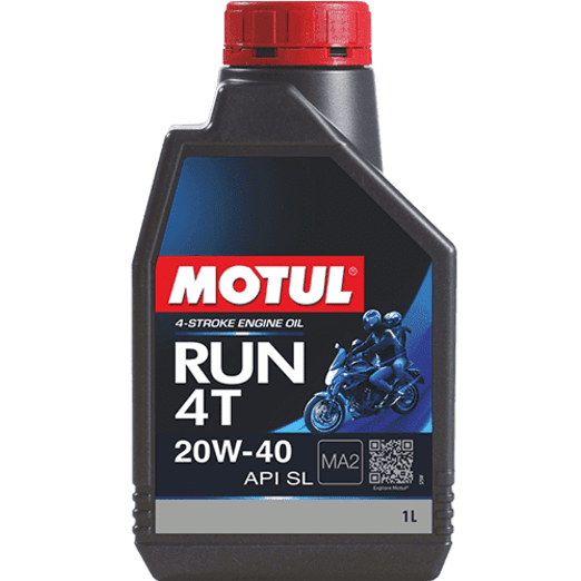 Motul Run (900ML) 4T 20W-40 Bike Engine Oil